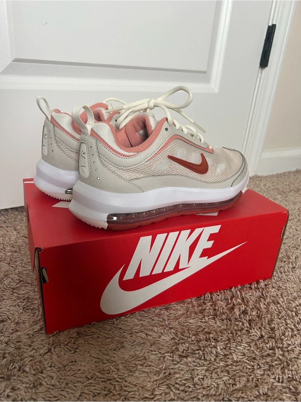 Nike Women's Air Max AP Running Shoe, LT Orewood BRN/Burnt Sunrise Sail